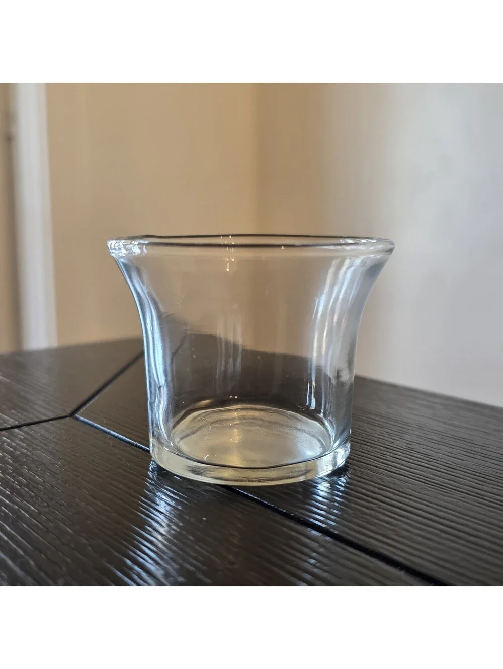 Indiana Glass 7774 Clear Glass Votive Candle Cups Holders Lot Of 72 EUC